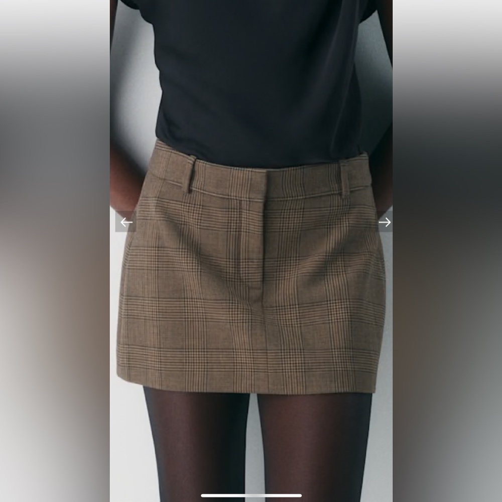 Chisel micro skirt